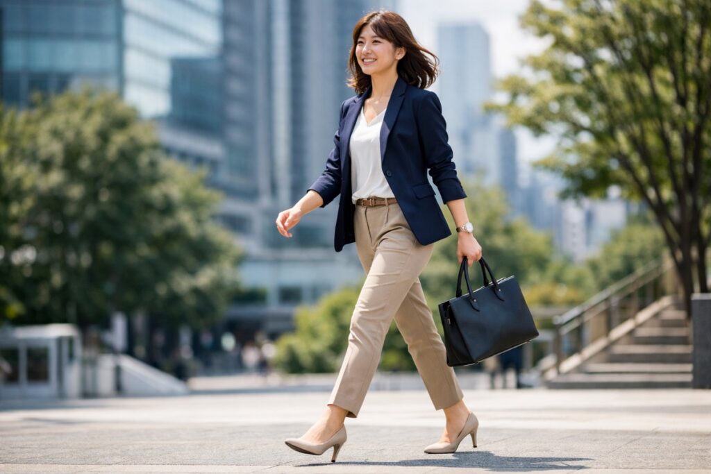 できる人の特徴を象徴する若手女性のビジネスパーソンの写真