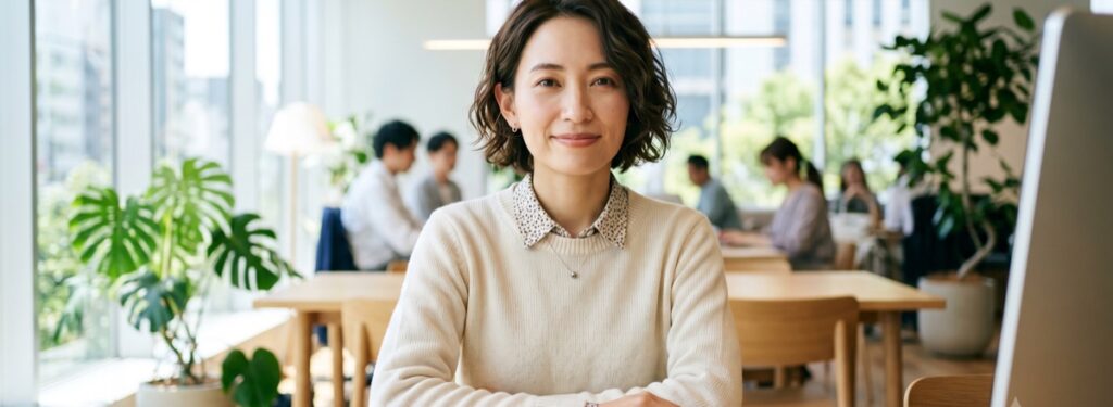 面接で失敗・挫折経験から立ち直る女性